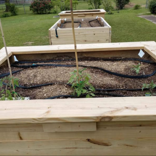 8x5 ft garden bed